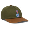 Huf Melt 5 Panel Snapback Hat Green