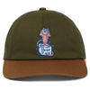 Huf Melt 5 Panel Snapback Hat Green