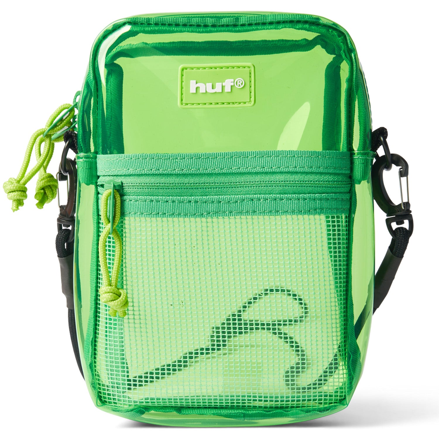 Huf Mercer Transparent Side Bag Green