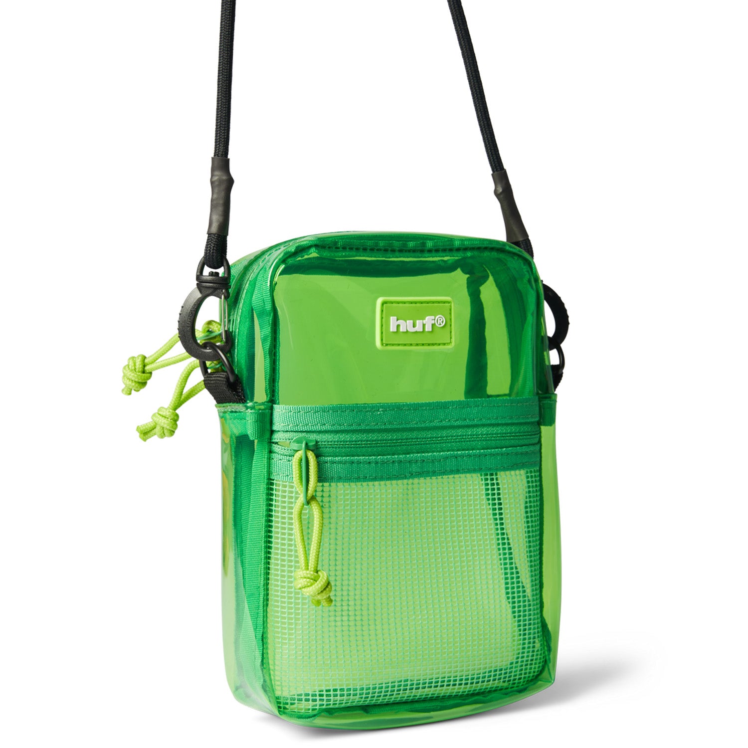 Huf Mercer Transparent Side Bag Green