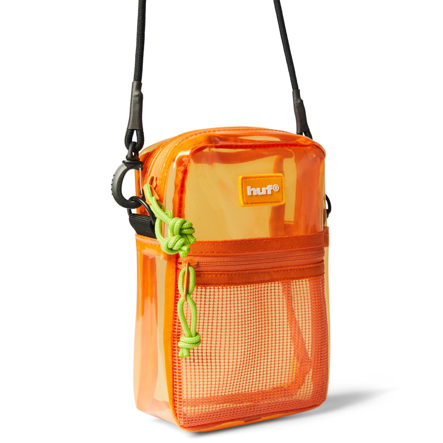 Huf Mercer Transparent Side Bag Orange