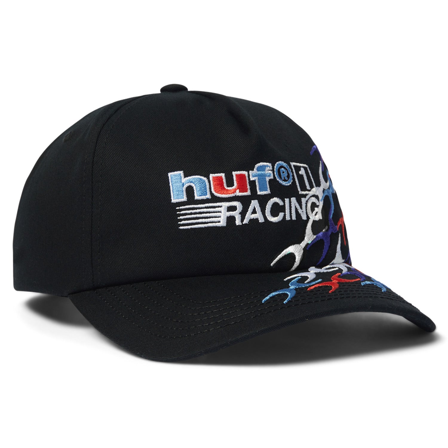 Huf One Racing 5 Panel Hat Black