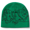 Huf Outlines Skull Beanie Green