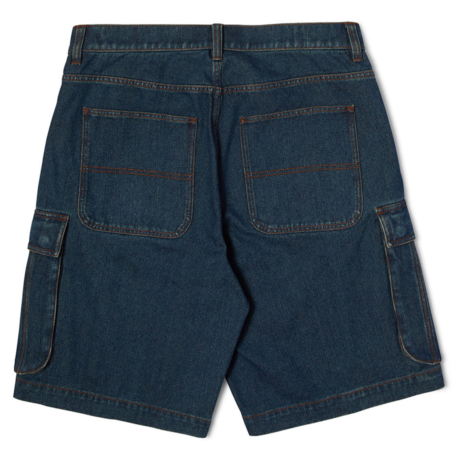 Huf Oval Denim Cargo Short Indigo