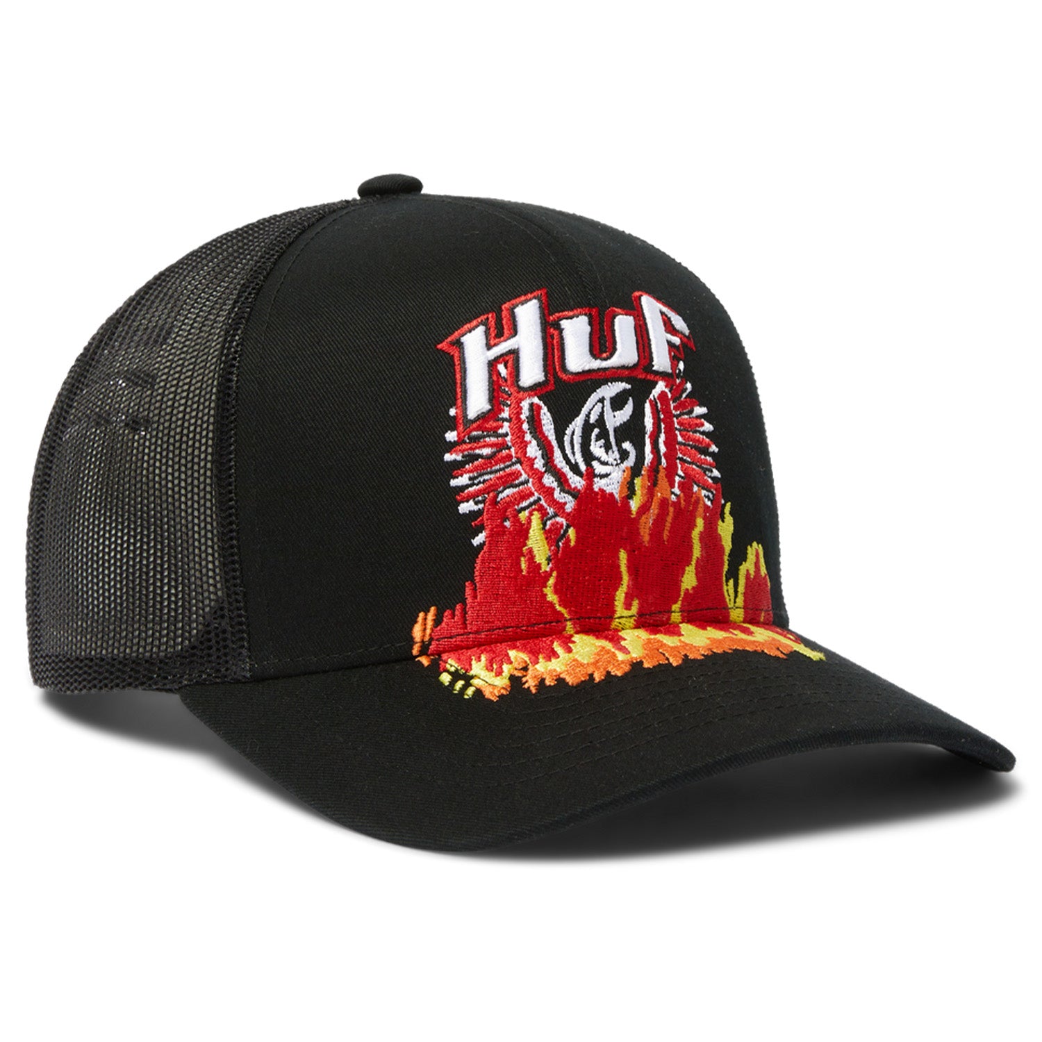 Huf Phoenix Trucker Hat Black