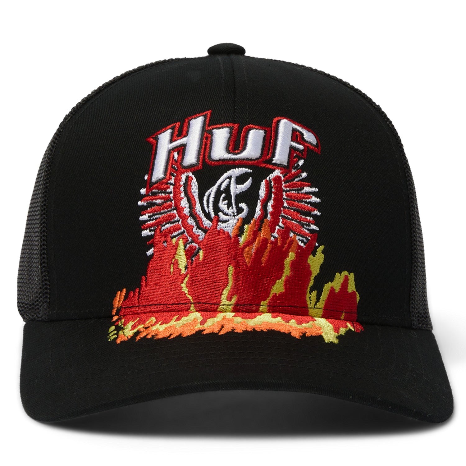 Huf Phoenix Trucker Hat Black