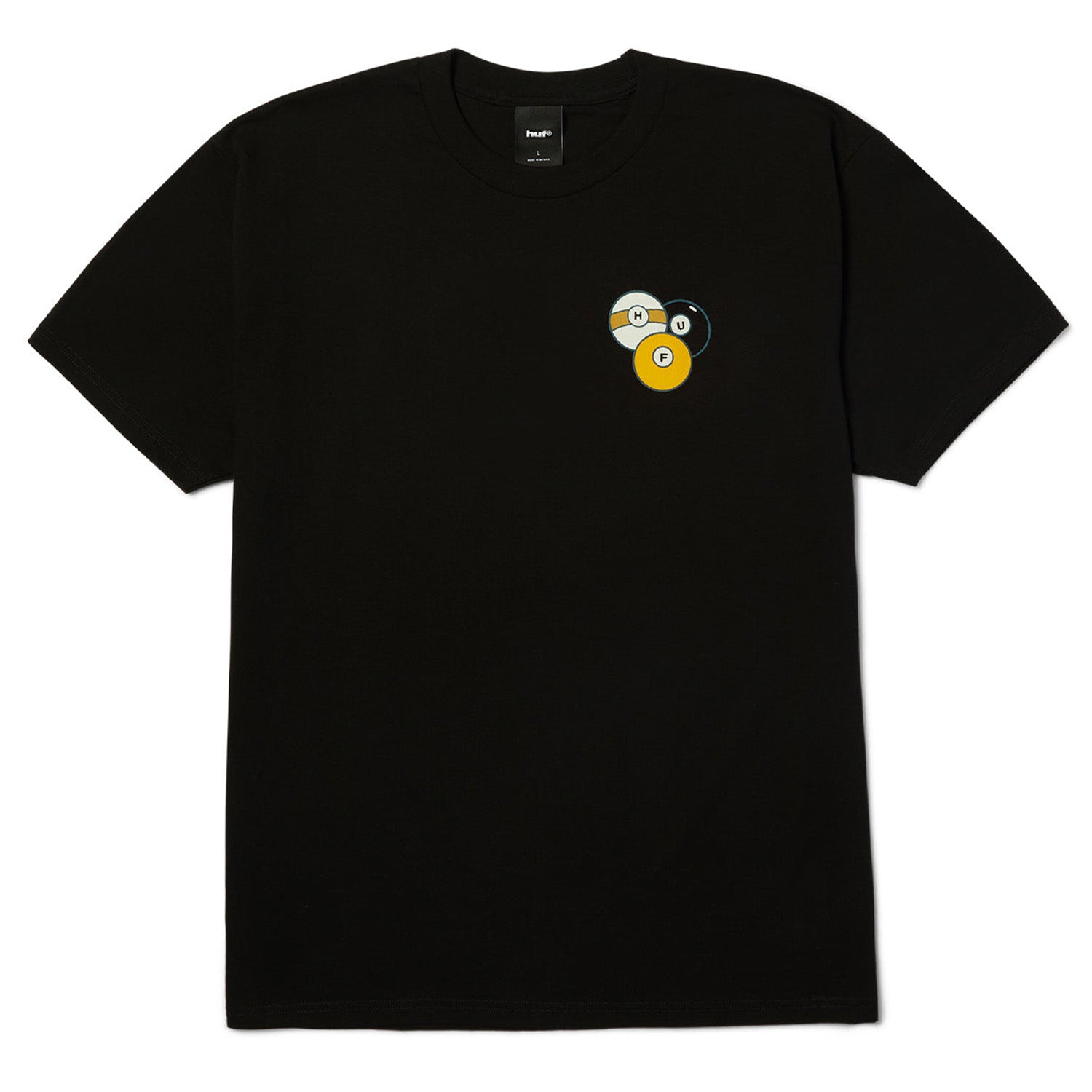 Huf Rack Em Up Tee Black