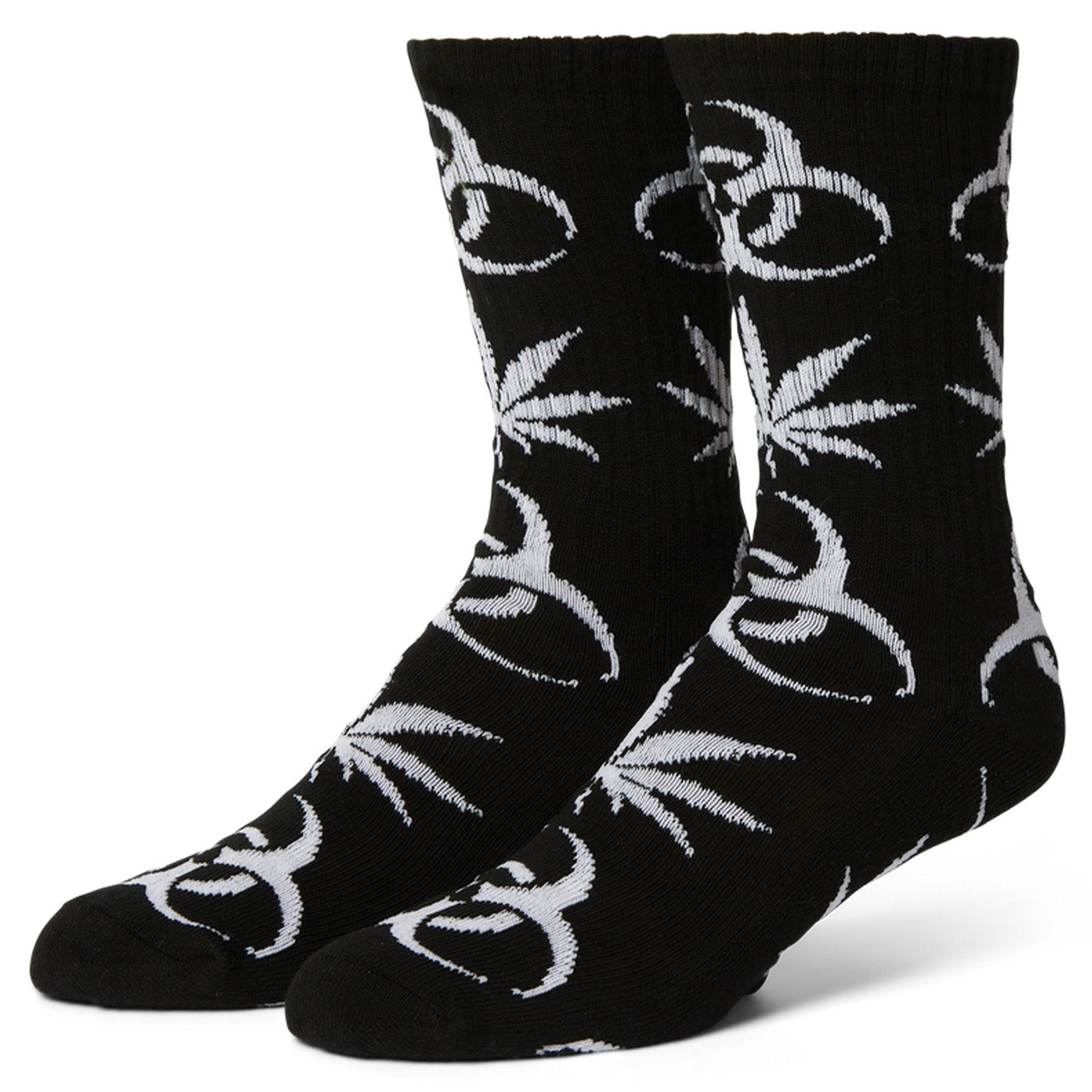 Huf Sector Plantlife Socks Black