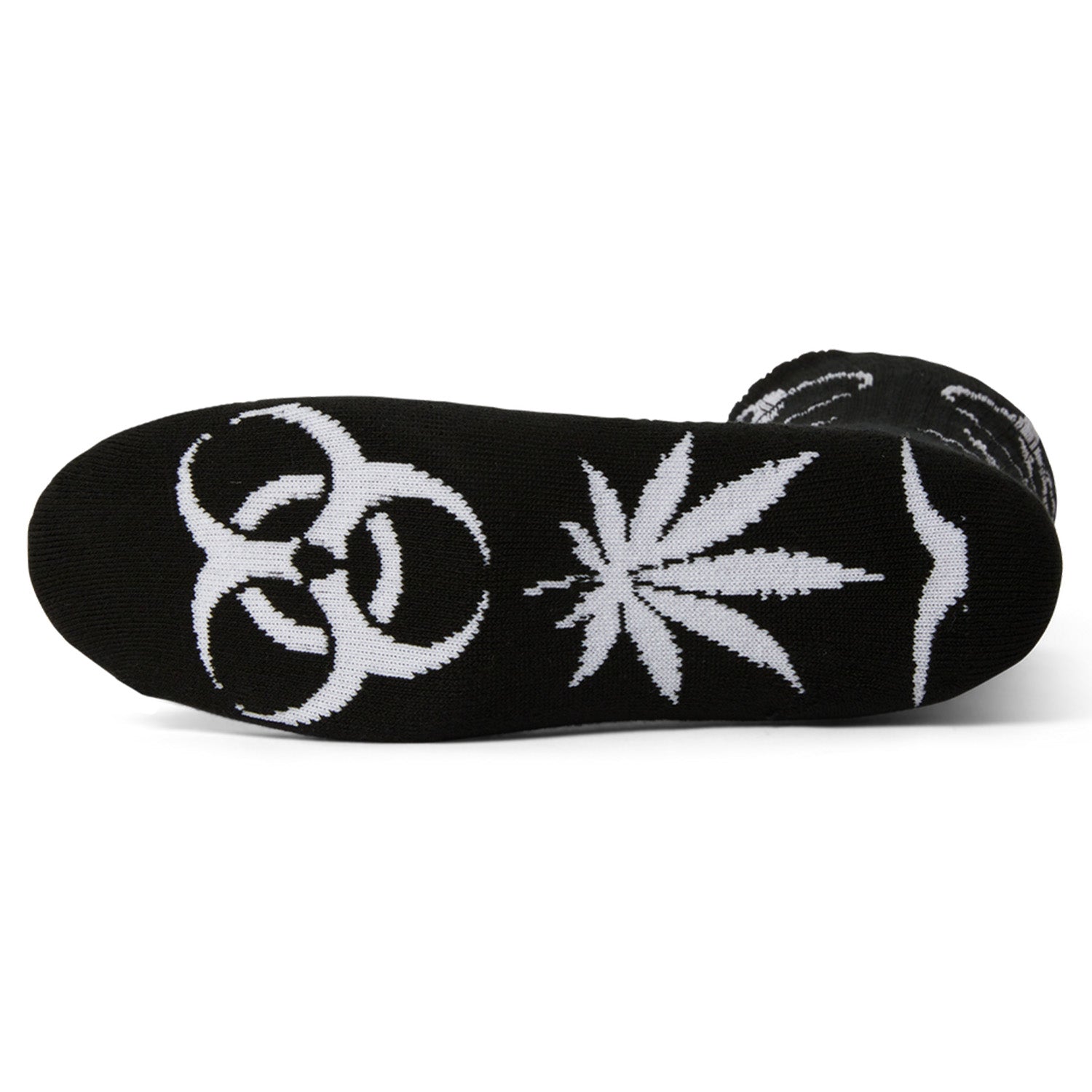 Huf Sector Plantlife Socks Black