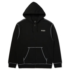 HUF_STRETCH_ZIP_HOODIE_BLACK_O