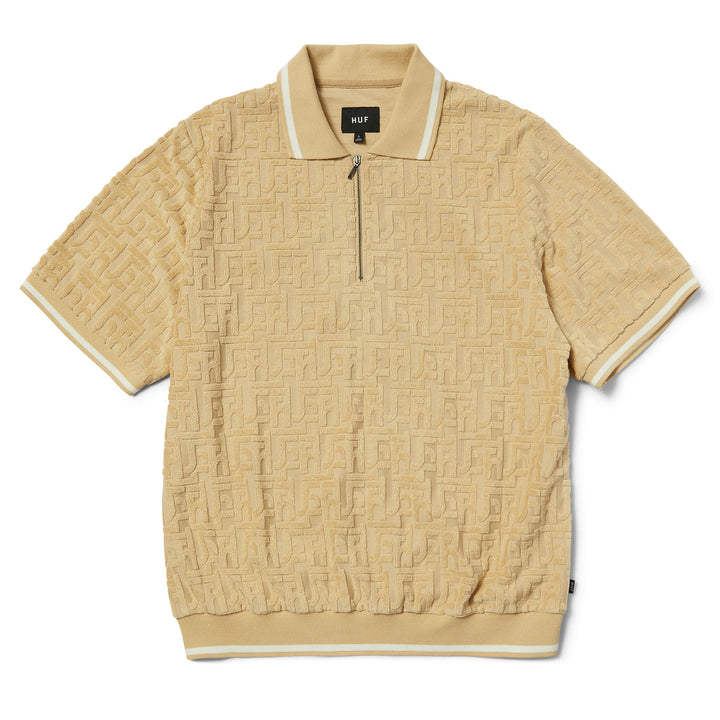 Huf Tether Jacquard Terry Top Twill