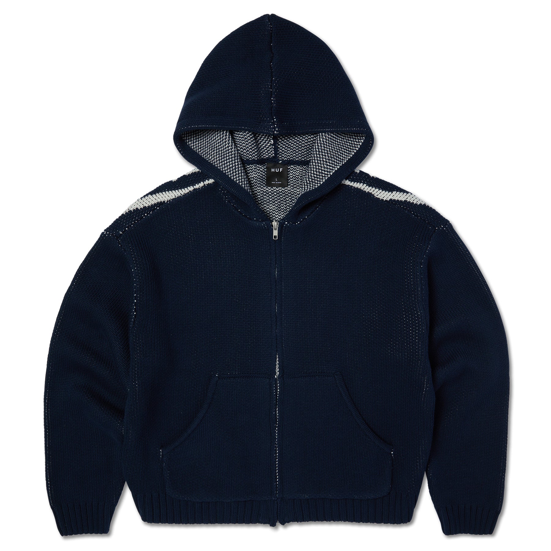 トップス opdenshut MAGIC hoodie / NAVY Huf Token Zip Hooded Sweater Navy - Orchard Skateshop