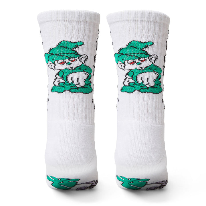 Huf Trip Crew Sock White