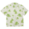 Huf Trip Flocked Resort Shirt White