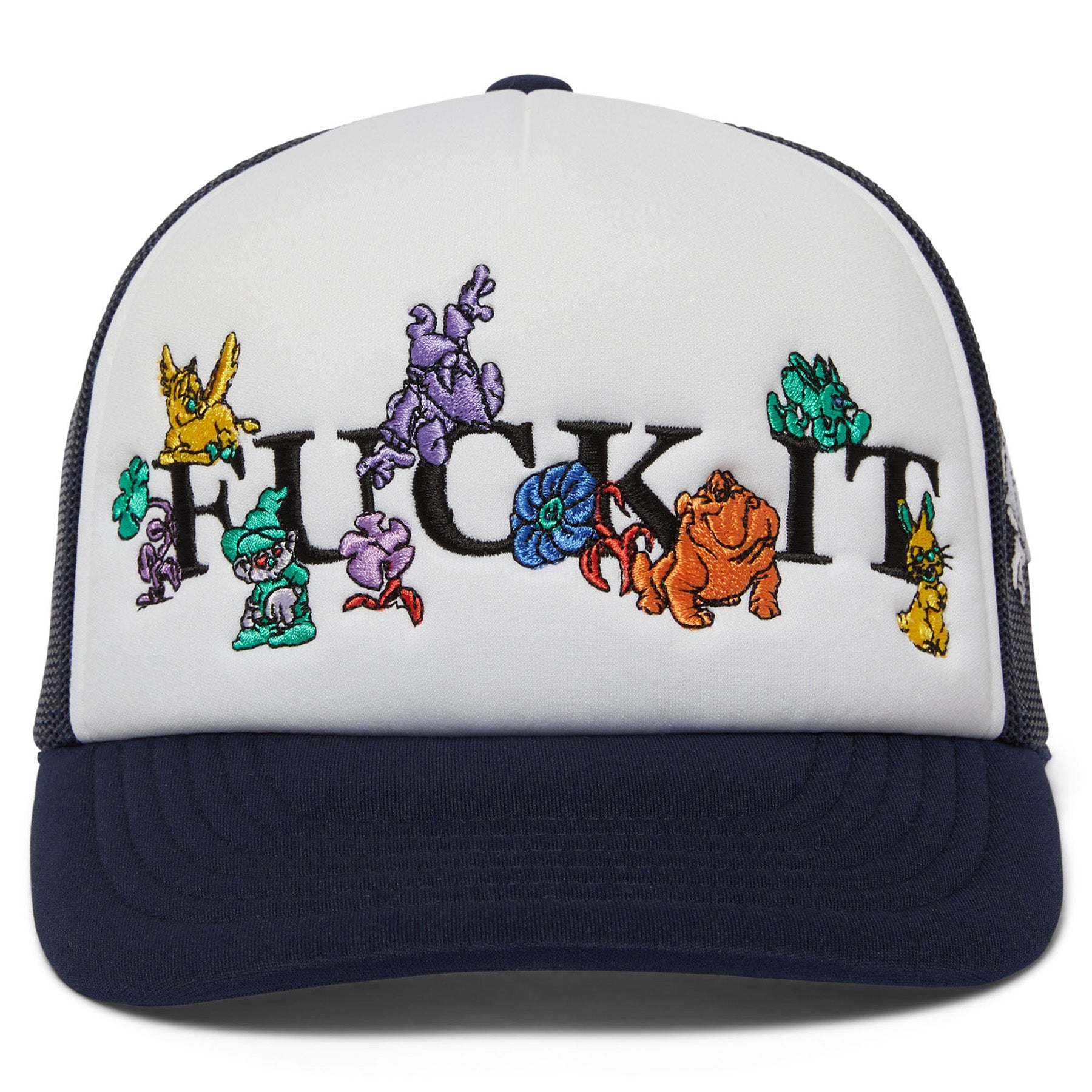 Huf Trip Trucker Hat Defender Blue