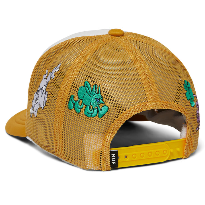 Huf Trip Trucker Hat Tarragon