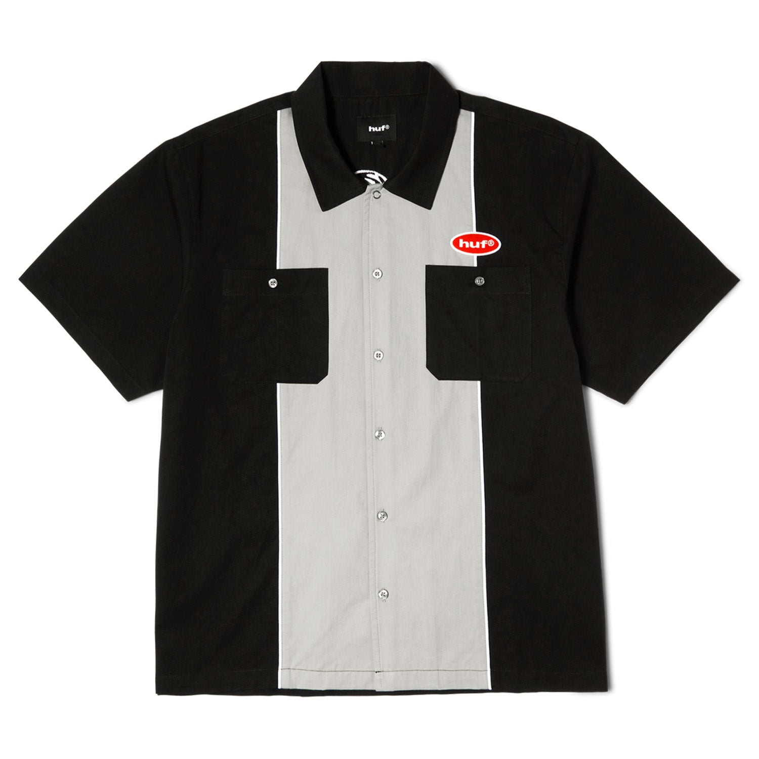Huf Urethane S/S Work Shirt Black