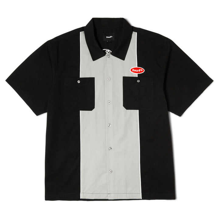 Huf Urethane S/S Work Shirt Black
