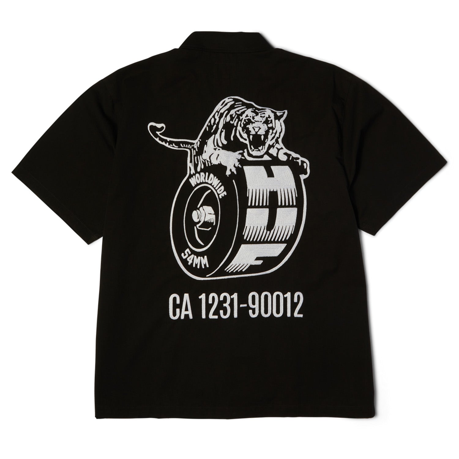 Huf Urethane S/S Work Shirt Black