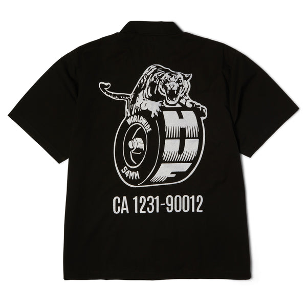 Huf Urethane S/S Work Shirt Black - Orchard Skateshop