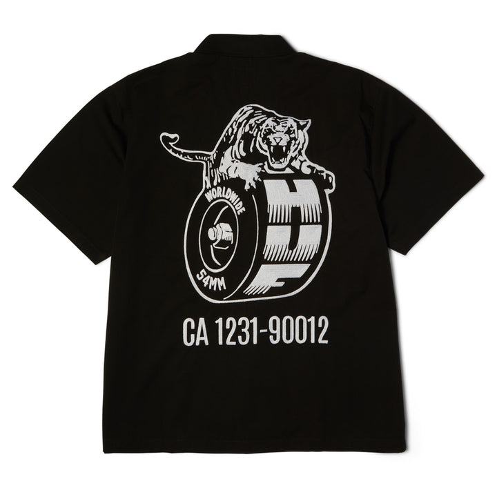 Huf Urethane S/S Work Shirt Black