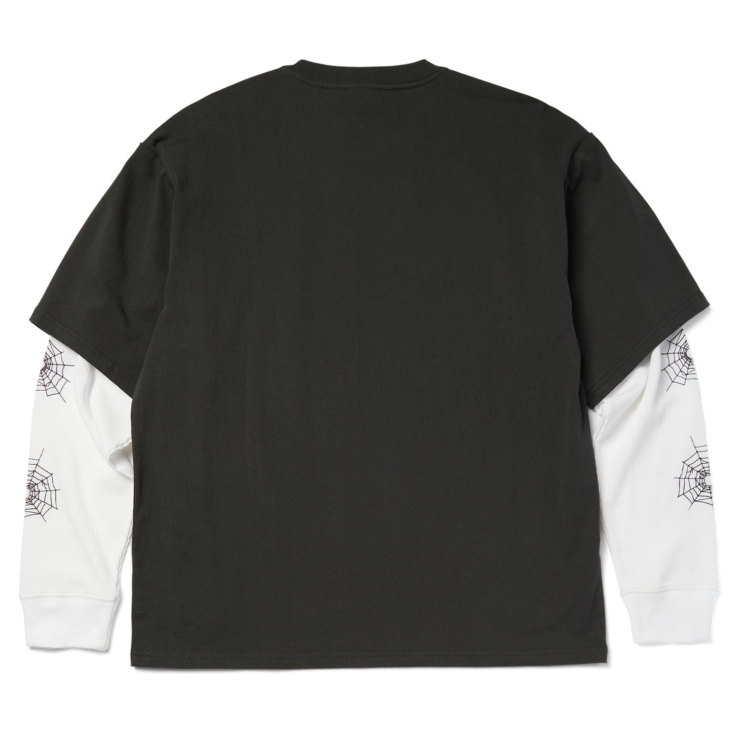 Huf x Marvel Spider Man LS Double Layer Top Black