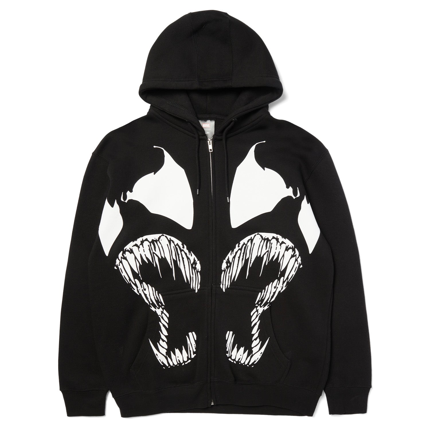 Huf x Marvel Spider Man Symbiosis Zip Hoodie Black - Orchard Skateshop
