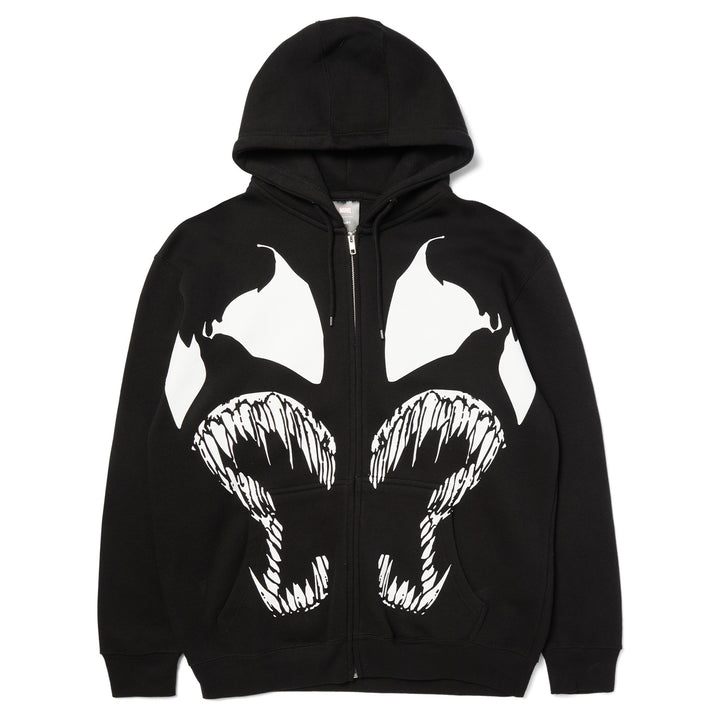 Huf x Marvel Spider Man Symbiosis Zip Hoodie Black