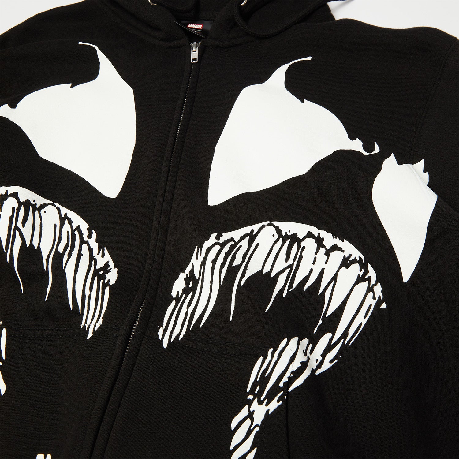 Huf x Marvel Spider Man Symbiosis Zip Hoodie Black