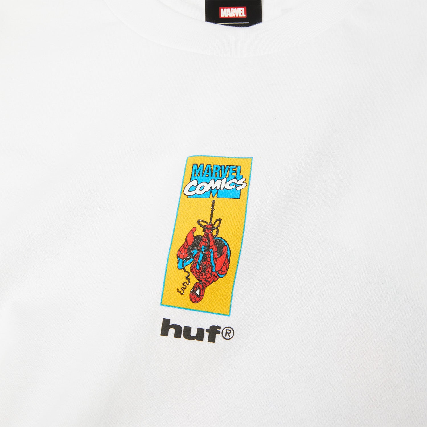 Huf x Marvel Spider Man Upside Down Tee White