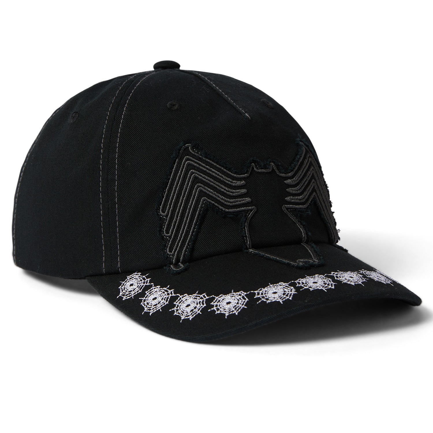 Huf x Marvel Spider Man Venom Snapback Hat Washed Black