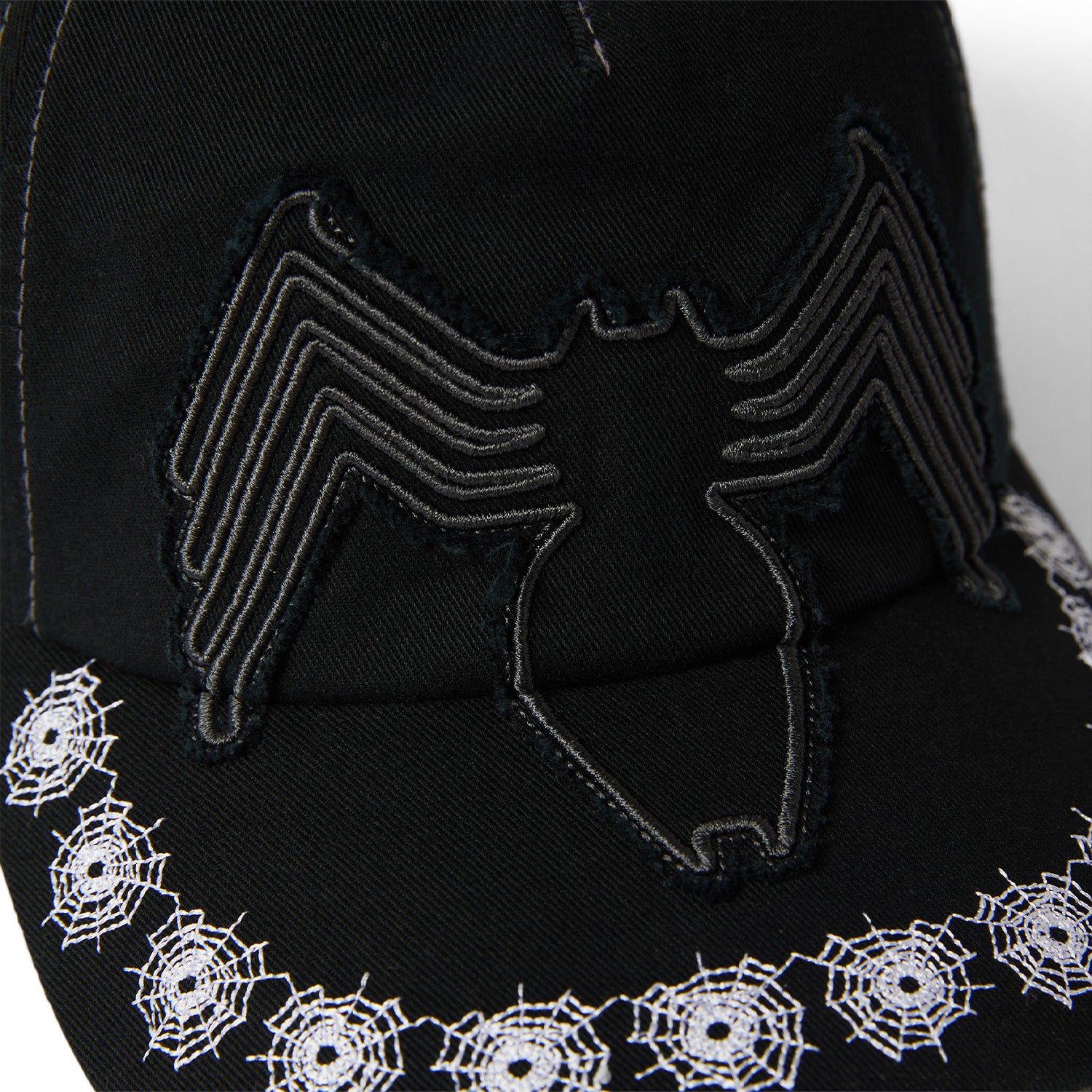 Huf x Marvel Spider Man Venom Snapback Hat Washed Black