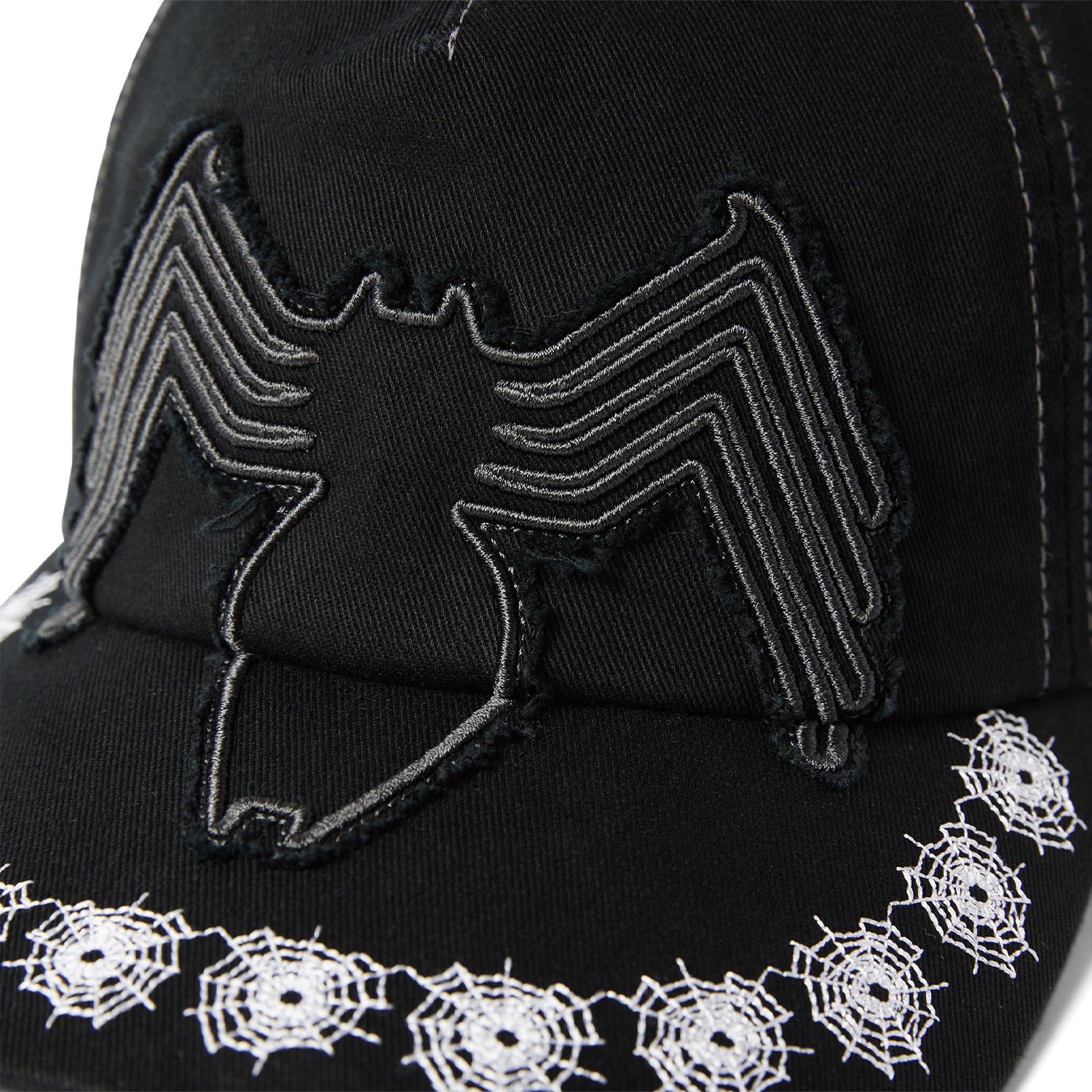 Huf x Marvel Spider Man Venom Snapback Hat Washed Black