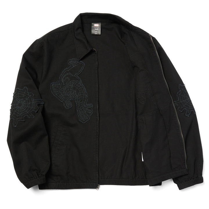 Huf x Marvel Spider Man Work Jacket Black
