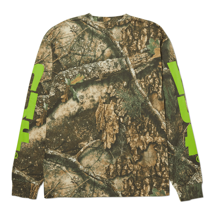 Huf x Real Tree Megablast LS Tee