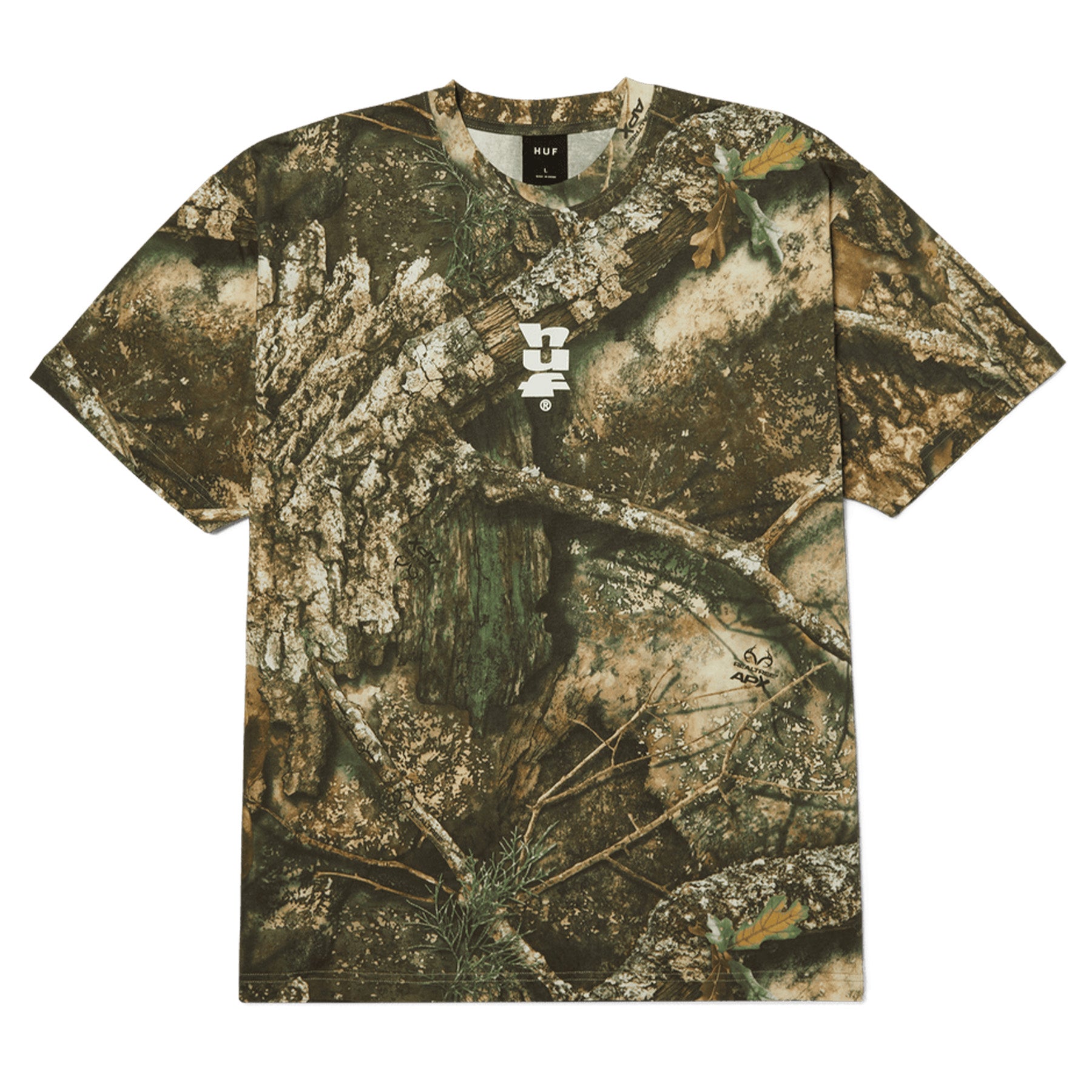 Huf x Real Tree Megablast SS Tee - Orchard Skateshop