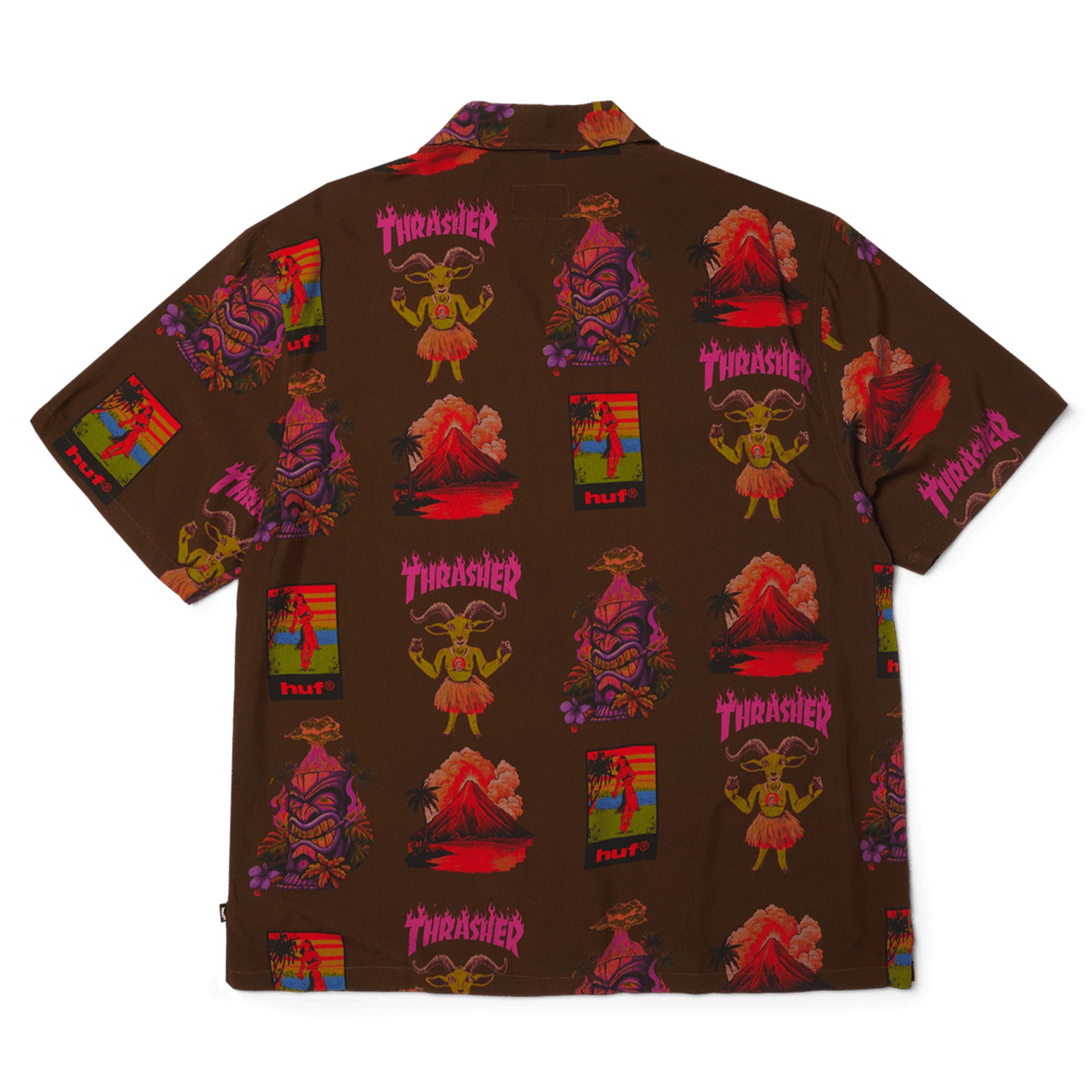 Huf x Thrasher Hawaiian Shirt