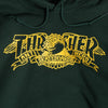 Thrasher x Antihero Mag Banner Hooded Sweatshirt Forest Green