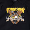 Thrasher x Antihero Eaglegram Hooded Sweatshirt Black