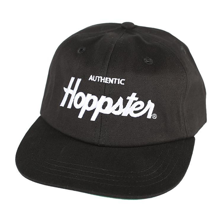 Hopps Hoppster Short Brim Snapback Black