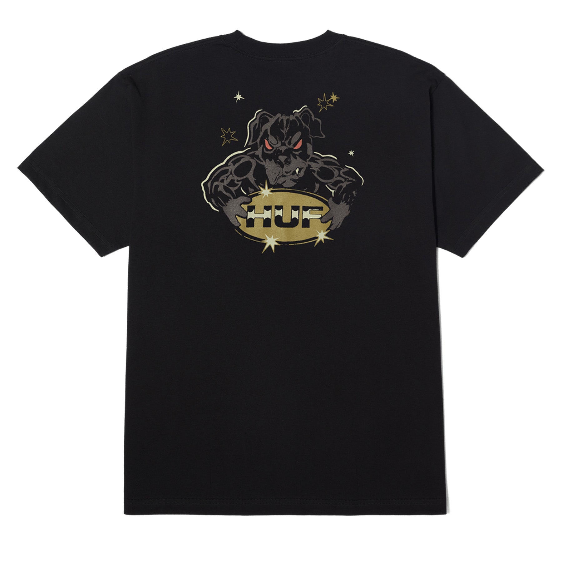 Huf Dawg Tee Black