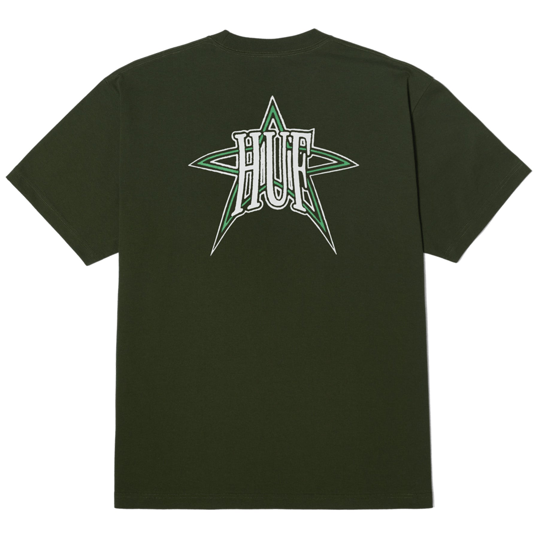 Huf Galactic Tee Hunter Green