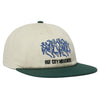 Huf Movement 6 Panel Snapback Hat Linen