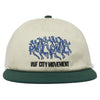 Huf Movement 6 Panel Snapback Hat Linen