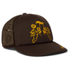 Huf Song Trucker Hat Brown