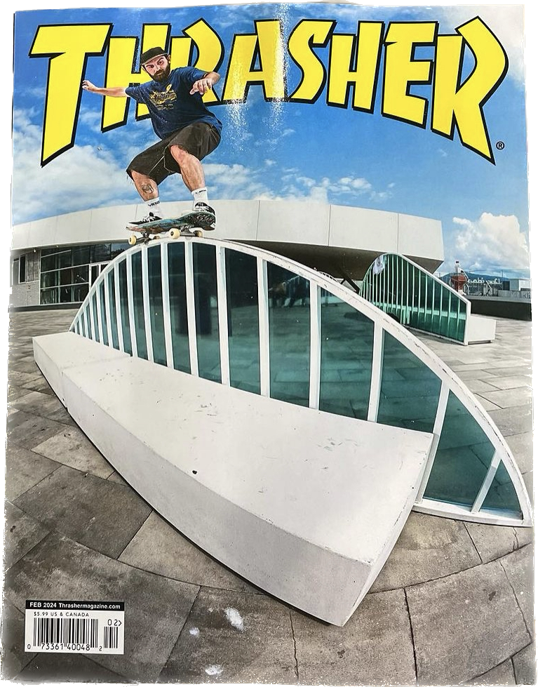 Thrasher Magazine February 2024 - Orchard Skateshop