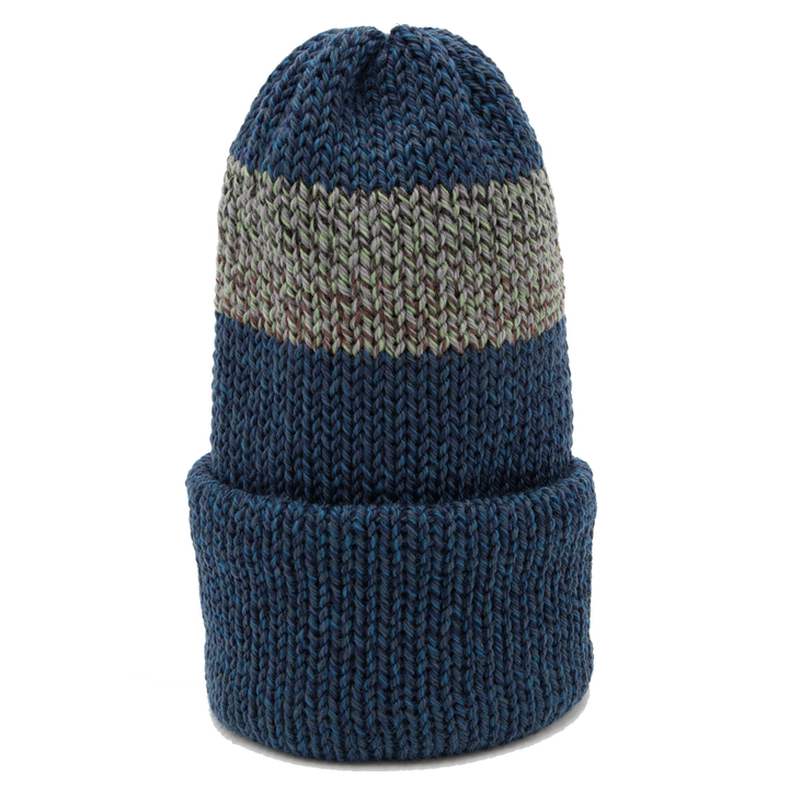 Chimney OG Fold Beanie Deep Blue Sea/Rainy City Fade