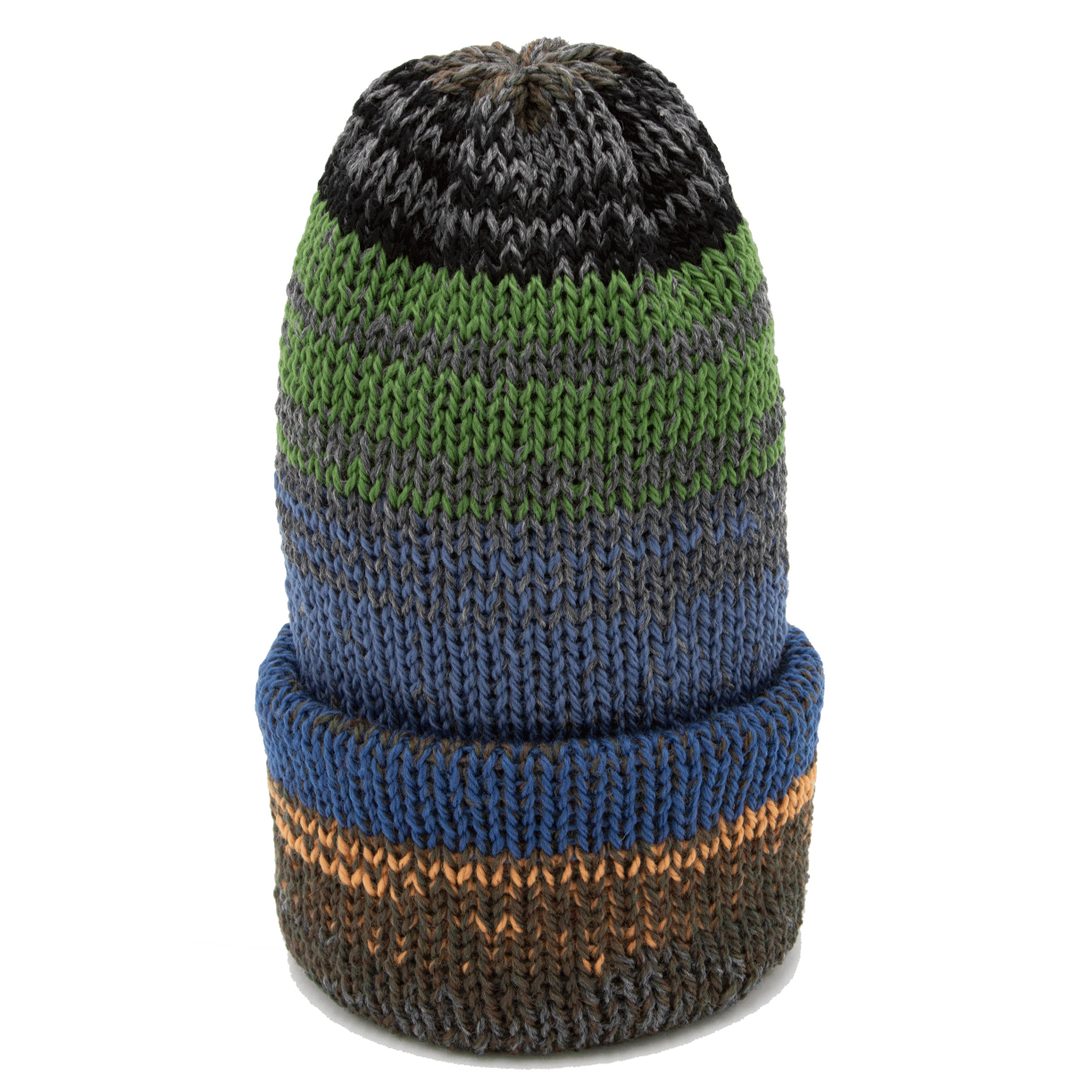 Chimney OG Fold Beanie Mixtape Multicolor Grey/Green/Blue