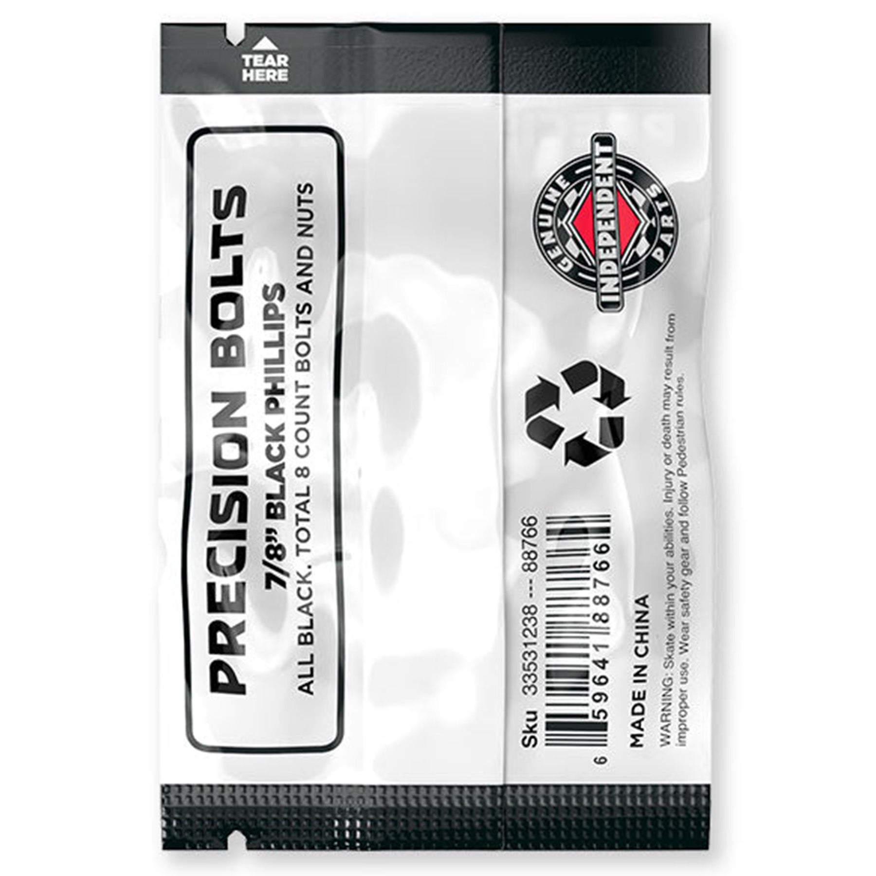 Independent Genuine Parts Phillips Hardware 7/8'' Black