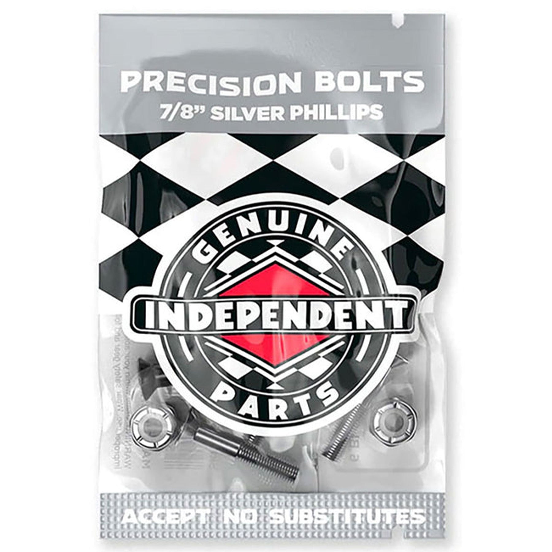 Independent Genuine Parts Phillips Hardware 7/8'' Black/Silver